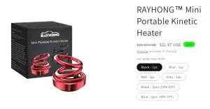 Busting The Rayhong Mini Kinetic Heater Scam: An Air Freshener Sold as ...